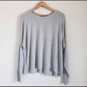 Brandy Melville Gray Long Sleeve